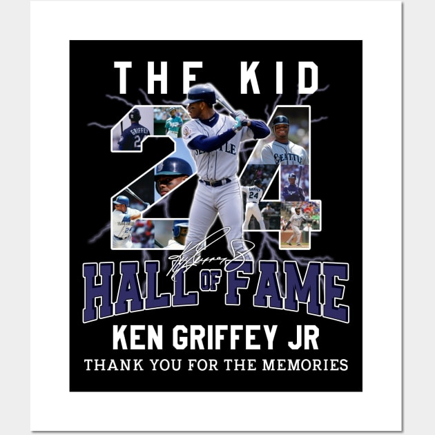 Ken Griffey Jr The Kid Basketball Legend Signature Vintage Retro