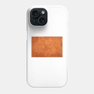 Close-up of brown leather texture used as background Phone Case