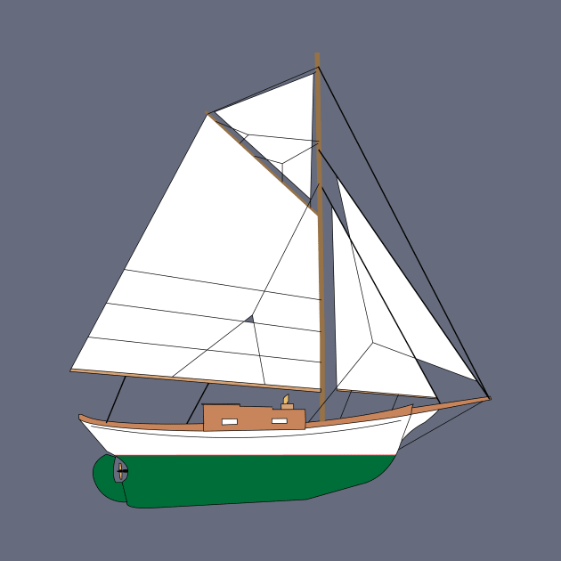 Friendship Sloop by CHBB