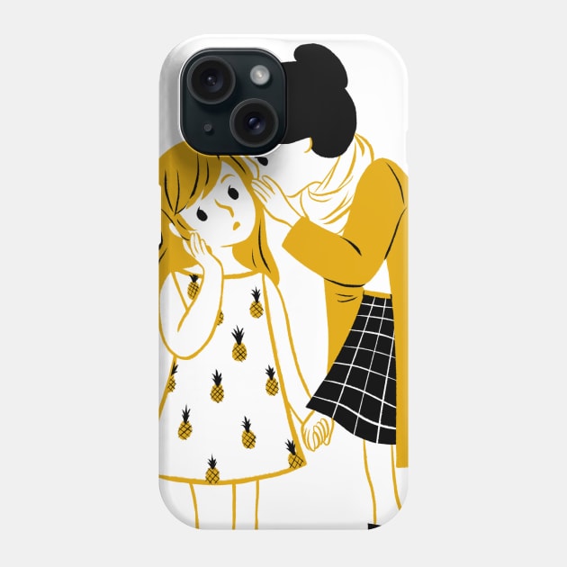 Secrets Between Friends Phone Case by CLE