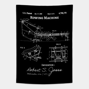 Erg rowing machine patent Tapestry