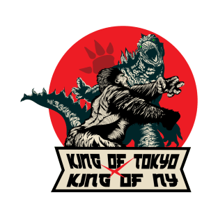 King of Tokyo vs NY Boardgame T-Shirt