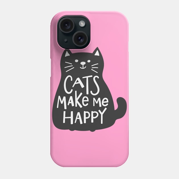 Cute Funny Cat Lover Humor Quote Design Phone Case by LazyMice