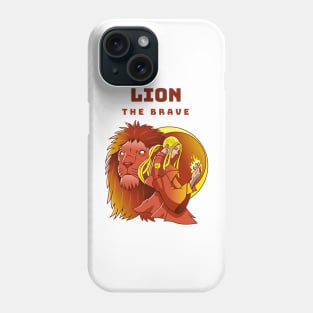 LION THE BRAVE Phone Case