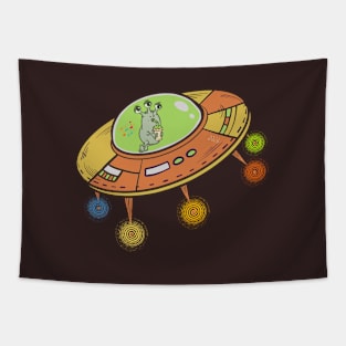 Party Alien Tapestry