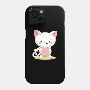cat funny so cute Phone Case