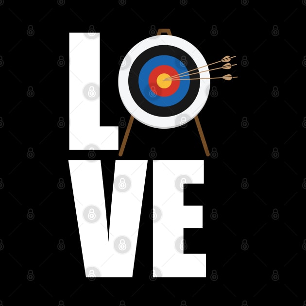 Archery- I Love Archery by Kudostees