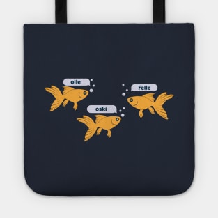 Young Royals Simon's fishes Olle Felle Oski Tote