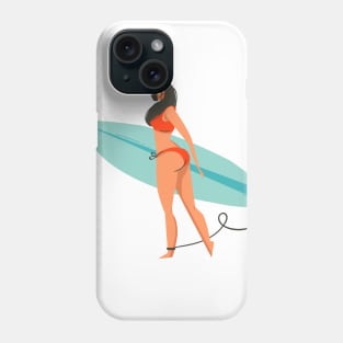 BEACH SURFING Phone Case