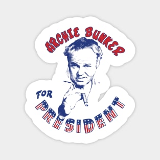 Archie Bunker for President Magnet