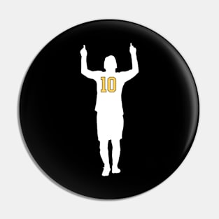 Messi Silhouette (White) - Lionel Messi Pin