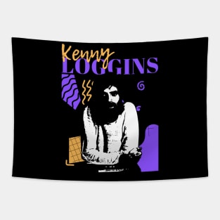 Kenny loggins 80s retro Tapestry