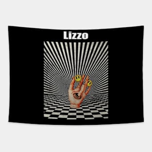 Illuminati Hand Of Lizzo Tapestry