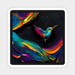 Hummingbird From Another Dimension Magnet