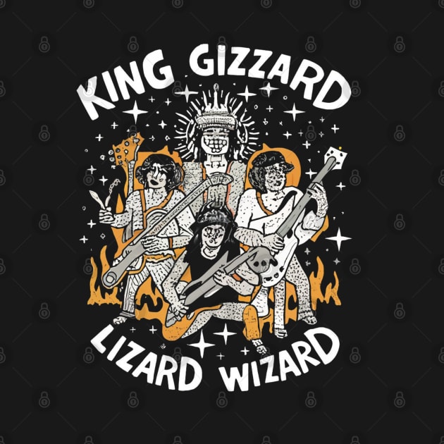 The King Gizard And Wizard Lizard by Aldrvnd