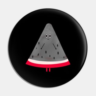 Grey watermelon Pin