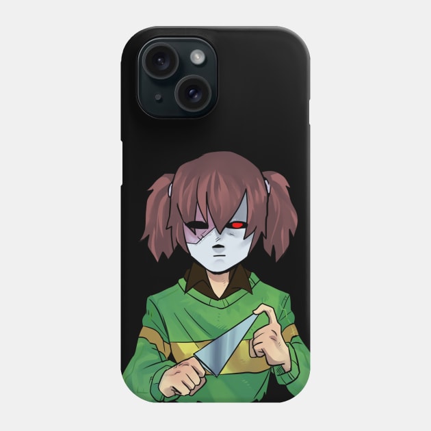 Chara [Sally Face] Phone Case by WiliamGlowing