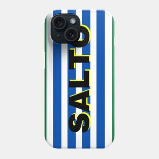 Salto City in Uruguay Flag Stripes Phone Case