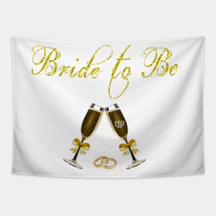 Bride to Be Celebration Tapestry