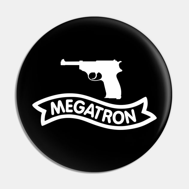 Megatron - Walther P38 (black) Pin by lonepigeon