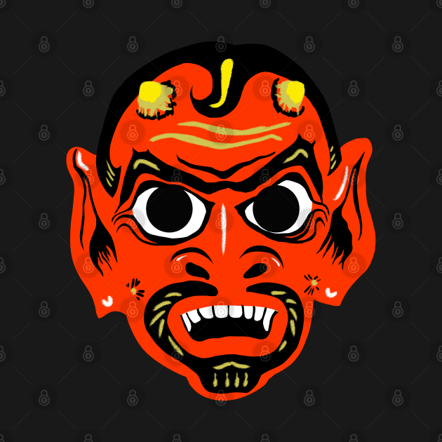 Vintage Devil Mask by ThatPopLife