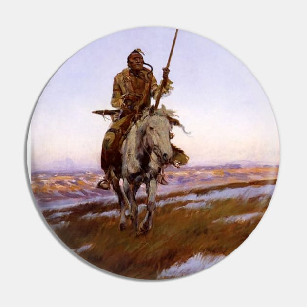 “A Cree Indian” Western Art by Charles Russell Pin by PatricianneK