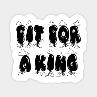 Balloon Cloud - Fit For A King Magnet