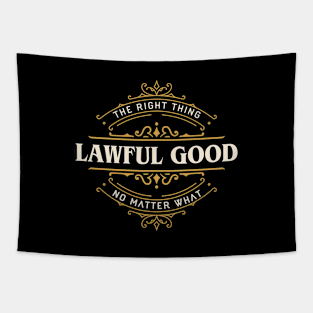 Lawful Good Funny Tabletop RPG Alignment Tapestry