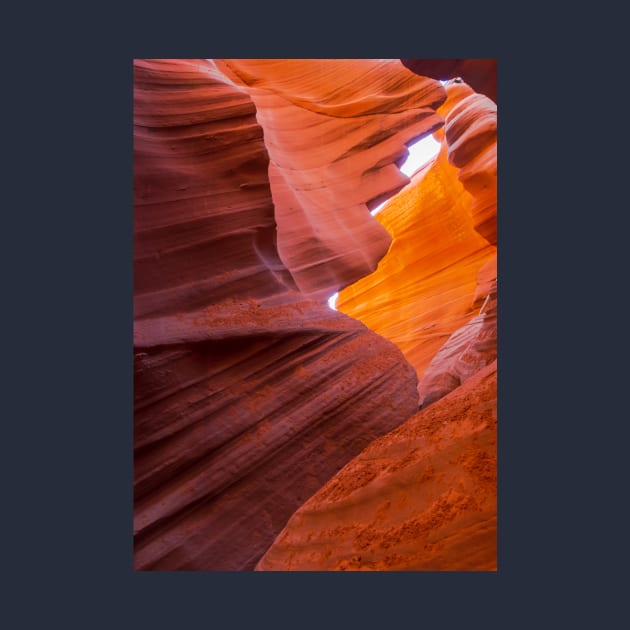 Play Ball Profile in Lower Antelope Canyon by Debra Martz