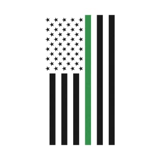 Military Border Patrol Thin Green Line T-Shirt