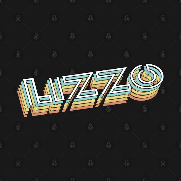 Lizzo Retro Typography Faded Style by PREMAN PENSIUN PROJECT