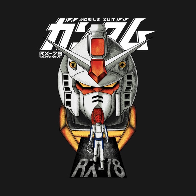 gundam rx 78 by opoyostudio