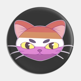 Lesbian Cat Pin