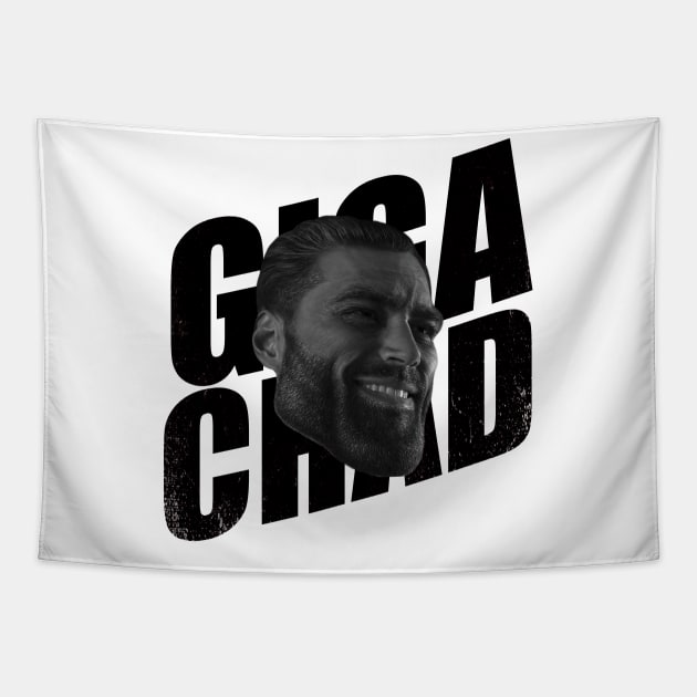 Giga Chad Meme Decal Sticker Chad Thundercock Meme Sticker 