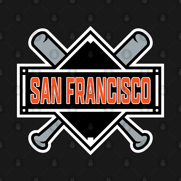 San Francisco Giants Baseball by Fourteen21 Designs