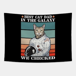 Best Cat Dad Tapestry