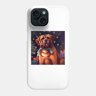 Cute Mastiff Drawing Phone Case