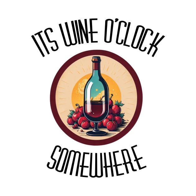 Its wine o'clock! by HarisK