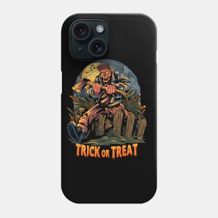 TRICK OR TREAT HALLOWEEN DESIGN Phone Case