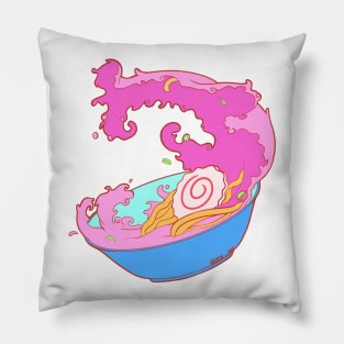 Neon Ramen Pillow