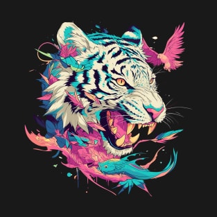 white tiger T-Shirt