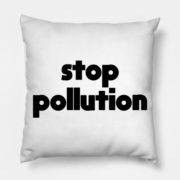 Stop Pollution: Climate Action, Alternative Energy, Extinction, Reduce Your Impact, Resistance, Help The Environment, Conservation Sustainable Growth, Solar Power, Solar Panel Pillow by BitterBaubles