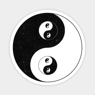 Yin Yang Infinity Magnet