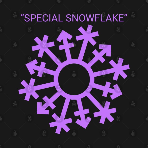 Gender "Special Snowflake" - Purple by GenderConcepts