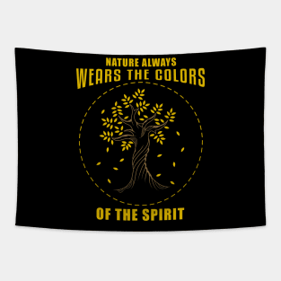 Tree with yellow Leaves Tapestry