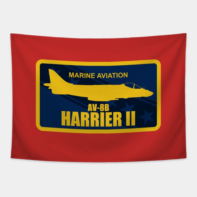 AV-8B Harrier II Tapestry by TCP