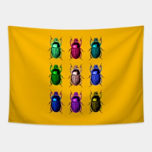 Cosmic Scarabs Tapestry