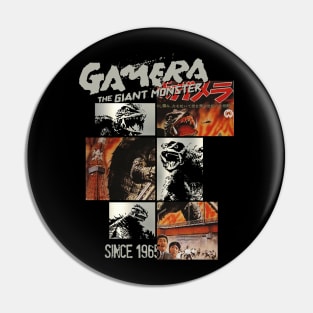 GAMERA - patchwork Pin