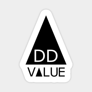 Add Value Typography Motivational Quote Magnet