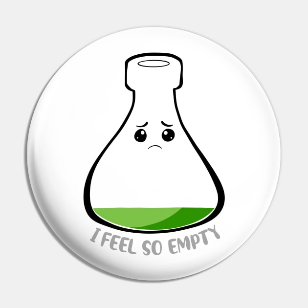 I Feel So Empty Pin by Art by Nabes